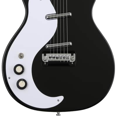 Danelectro '59M NOS+ Left-Handed Electric Guitar - Black image 1