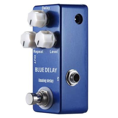 Mosky Blue Delay Analog Delay Guitar Effect Pedal. FREE PICKS + HOLDER+ FREE SHIP USA image 9