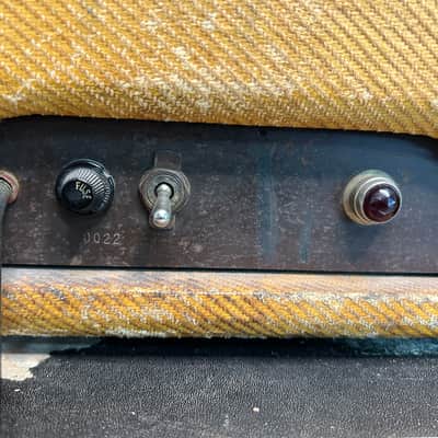 1951 Fender Bassman 5B6 TV Front Tweed - Very Early! #022 image 12