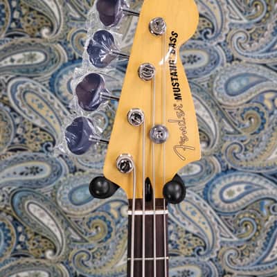 Fender Player Series II Mustang Bass Aquatone Blue image 3