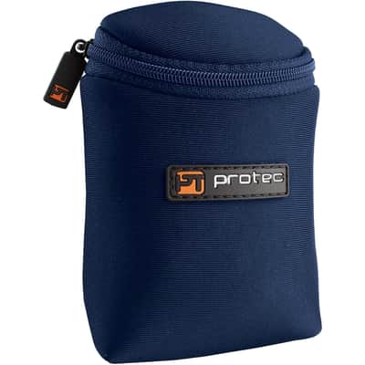 Protec N219BX Neoprene 3-Piece Trumpet Mouthpiece Pouch - Blue image 1