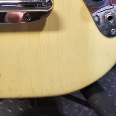 Fender Mustang Guitar with Rosewood Fretboard 1964 - 1969 - Olympic White image 8