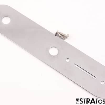 Fender Squier Sonic Tele CONTROL PLATE, Telecaster, Chrome, Guitar, Parts