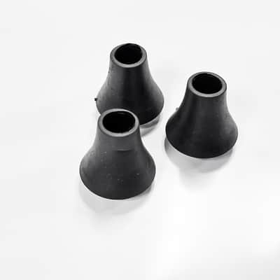 Replacement Floor Tom Drum Leg Rubber Feet X3 Pack image 2