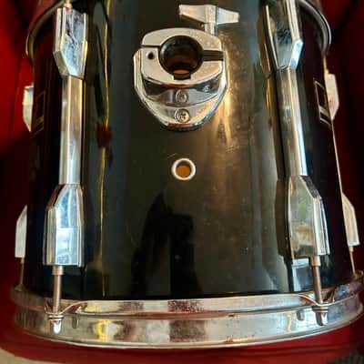 Pearl Export EX 12”x10” rack tom 1990s - Black image 2
