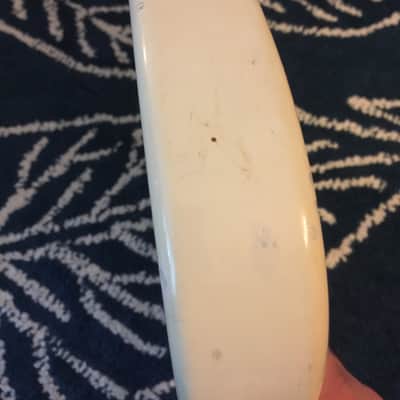 Squier Stratocaster Body Naturaly Aged / Reliced 1996 Olympic White w/Parts image 4