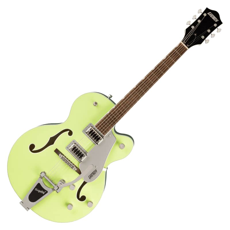 Gretsch G5420T Electromatic Classic Hollow Body Electric Guitar w/Bigsby, Laurel Fingerboard, Two-Tone Anniversary Green image 1