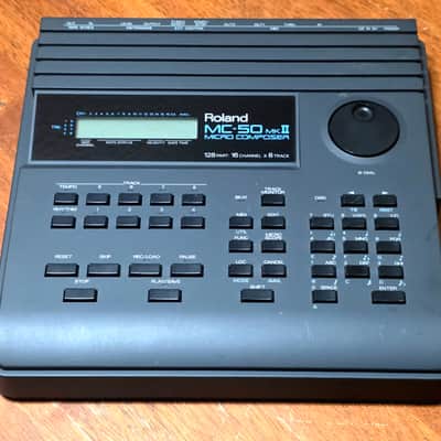 Roland MC-50 MkII MicroComposer 1993 - 1998 - Black image 1