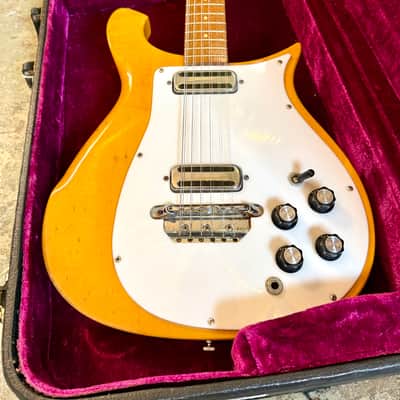 Rickenbacker 450/12 1965 - Mapleglo original vintage USA 12 string electric XII image 3