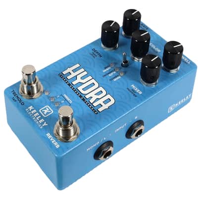 Keeley Hydra Stereo Reverb & Tremolo Electric Guitar Effects Pedal image 7