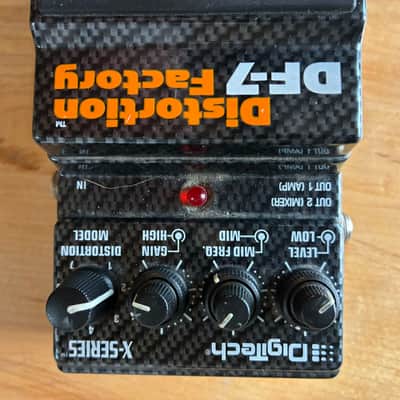 DigiTech DF-7 Distortion Factory 2010s - Carbon Fiber image 2