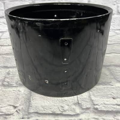 Unknown Black Lacquer 13x9 Rack Tom Snare Conversion AS IS image 2