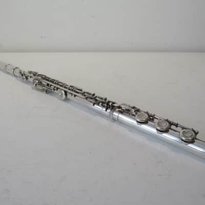 Emerson ELD Flute, B Foot, Open Hole, Solid Silver Head, Inline G image 6