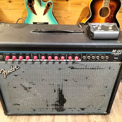 Fender M-80 Chorus Red Knob image 2