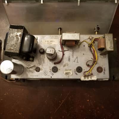 Zenith Stereophonic High Fidelity Console SE Amp EL84 tube 4G21 Rare 1961 sprague Bumblebee 0.022 uF image 3