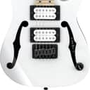 Ibanez PGMM31 Paul Gilbert Signature Mikro Electric Guitar, Maple Fingerboard, White