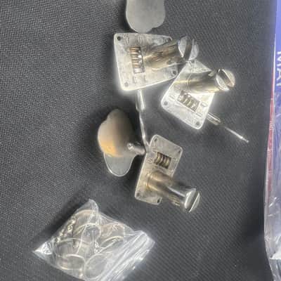 Fender USA Early 70's Nickel Vintage Bass Tuners image 3