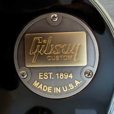 Gibson Les Paul Custom with Chrome Hardware 2012 - 2018 - Ebony image 3