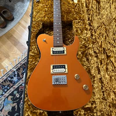 Grosh Guitars Flat Top Custom 2008 - Metallic Candy Tangerine image 13