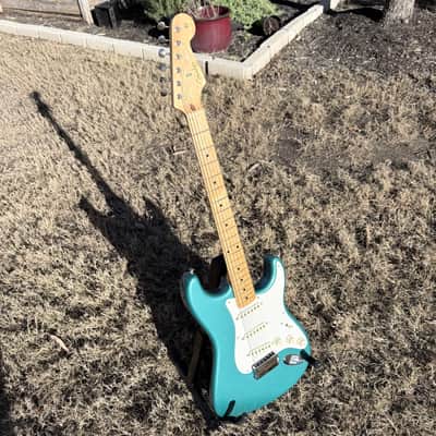 Fender American Vintage '57 Stratocaster 2005 Ocean Turquoise image 2