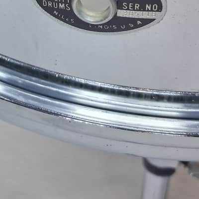 Vintage Slingerland 5x14" Festival Snare Drum - New Heads & Wires #2 image 5