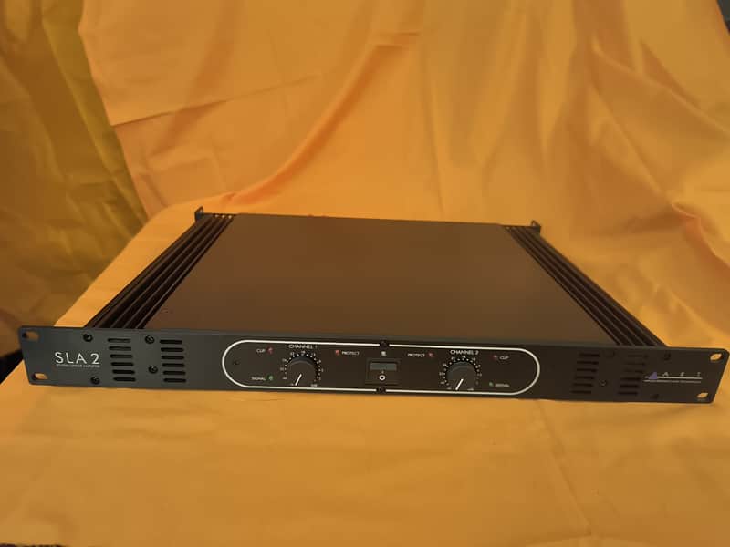 ART SLA-2 200 Watt Rackmount Power Amplifier 2014 - Present - Black image 1