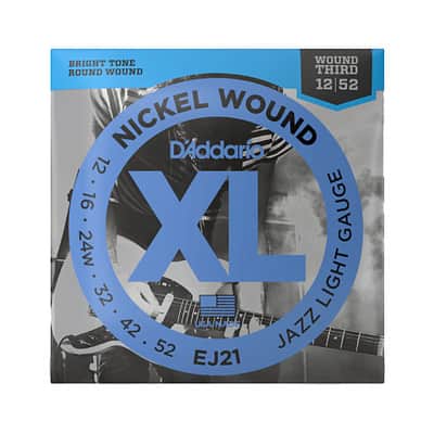 D'Addario EJ21 Nickel Wound .012-052 image 1