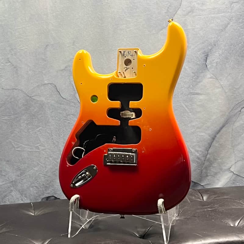 Fender Player Plus Left-Handed Lefty Stratocaster Body Tequila Sunrise with Hardware image 1