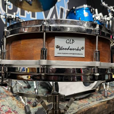 GLP Woodworks – Mark Schulman Collection – 5x14" Stave Bubinga Snare Drum, 2007 Natural image 4