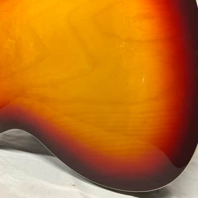 Fender Starcaster Semi-Hollow Body Electric Guitar - Aged Cherry Burst with Gig Bag image 15