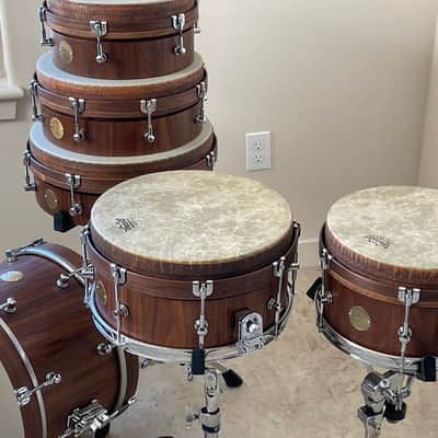 Holland Drums Muffintop Snare - Walnut image 7