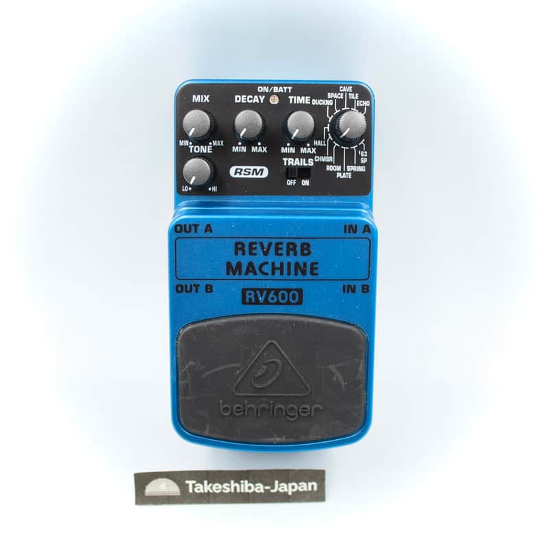 Behringer RV600 Reverb Machine Guitar Effect Pedal | Reverb Australia