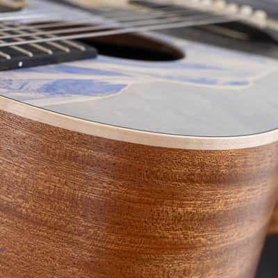 Martin 00L Biosphere IV Limited Edition Grand Concert Acoustic Guitar, Solid Spruce Top, Penguins image 15