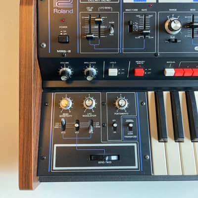 Roland MRS-2 ProMars 37-Key Duophonic Synthesizer 1978 - 1982 - Black image 3