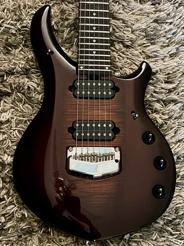 Ernie Ball Music Man John Petrucci Majesty  7  Dark Roast image 1