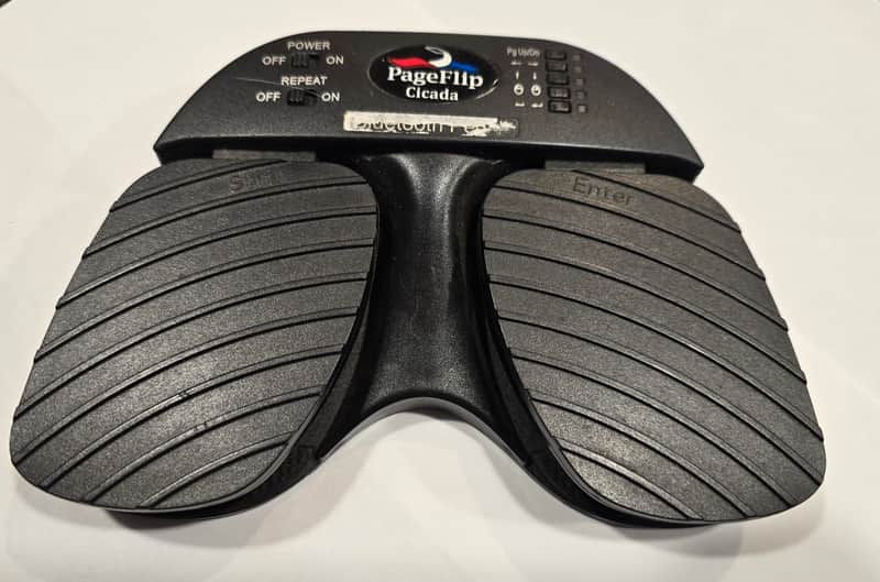 Cicada Bluetooth Page Turner Pedal image 1
