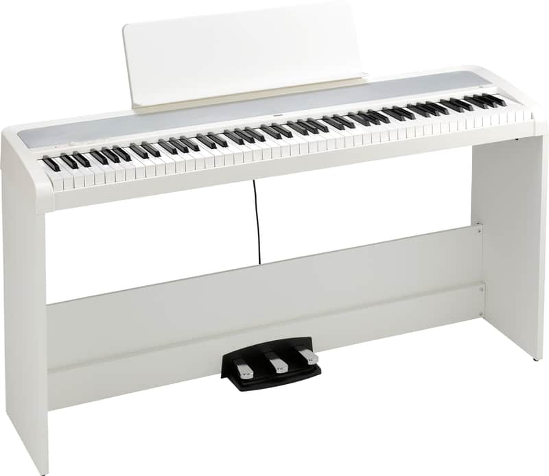 KORG B2SP Digital Piano White (With Stand) - Certified B-Stock image 1