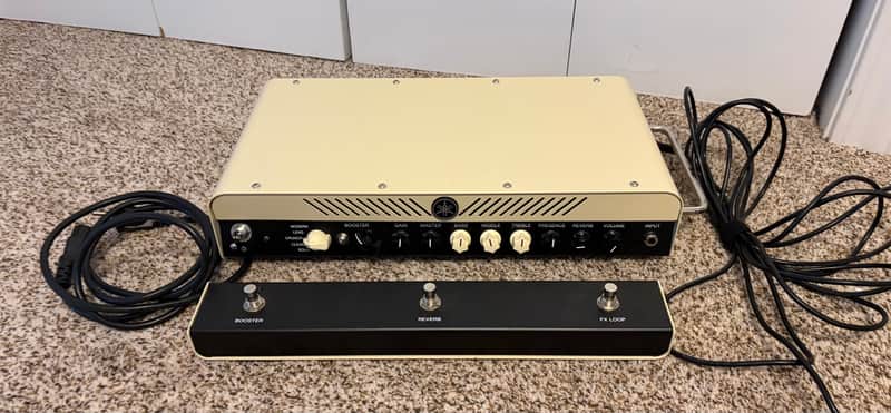 Yamaha THR100H 100-Watt Digital Modeling Guitar Amp Head 2015 - 2020 - Tan / Black Control Panel image 1