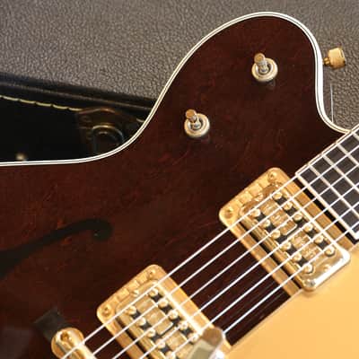2005 Gretsch G6122-1962 Country Classic Hollow Electric Guitar Walnut Stain + COA OHSC image 3