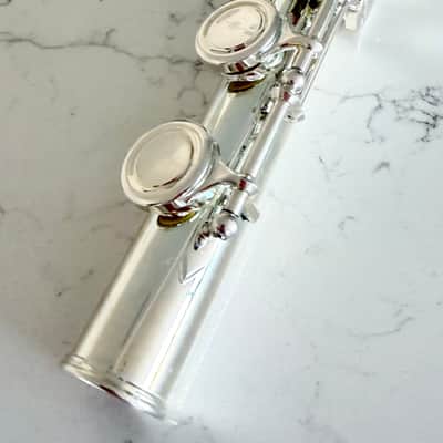 Powell Sonaré PS-101 Flute in C, offset G, with original case and accessories. - Silver Plated image 15