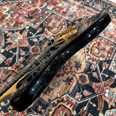 *NEW IN BOX* 2025 Fender Japan Limited Edition Traditional Collection, 60's Mustang Black Pearl Gold with Matching Headstock - MIJ JD25 image 10