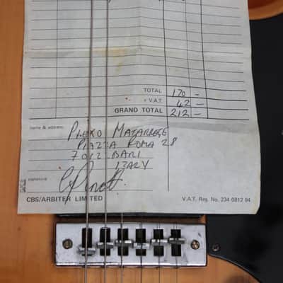 Gibson L6-S Custom with Maple Fretboard 1973 - 1980 - Maple image 10