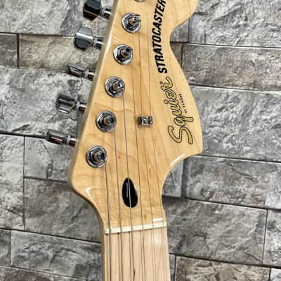 Squier Affinity Black Burst Flame HSS Stratocaster FMT - #0378153539 image 7