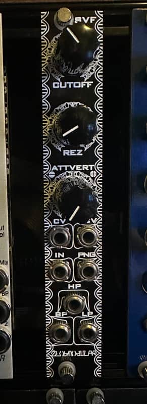 ZLOB Modular SVF (State Variable Filter) - Black image 1