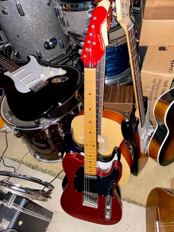 Kay "State of the Art" Telecaster 1980's - Candy Apple Red image 1