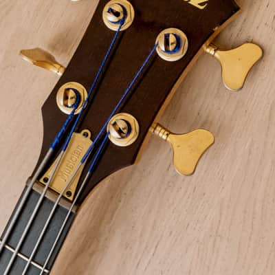 1981 Ibanez Musician MC-924H Vintage Hybrid Fretted & Fretless Bass, AJ10 Alphonso Johnson Signature image 4