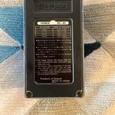 Boss CS-1 Compression Sustainer (MIJ, silver screw) – Blue image 3