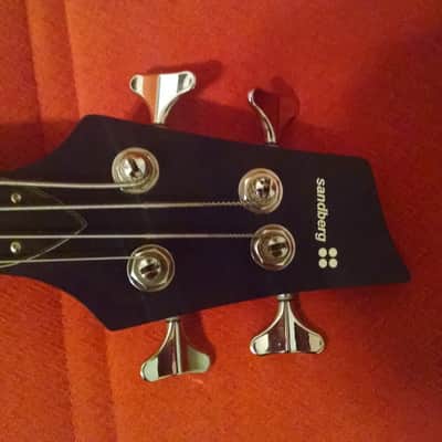 Sandberg Basic 4 bass Brownburst Active/Passive Humbucker Awesome! image 3