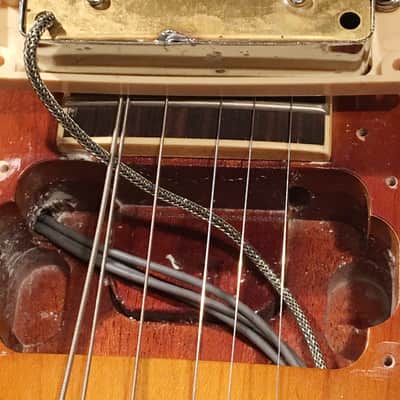 2000 Fuji-Gen Epiphone Japan Les Paul LPS-80 Long Tenon Honey Burst with Gibson Case, Headstock image 10