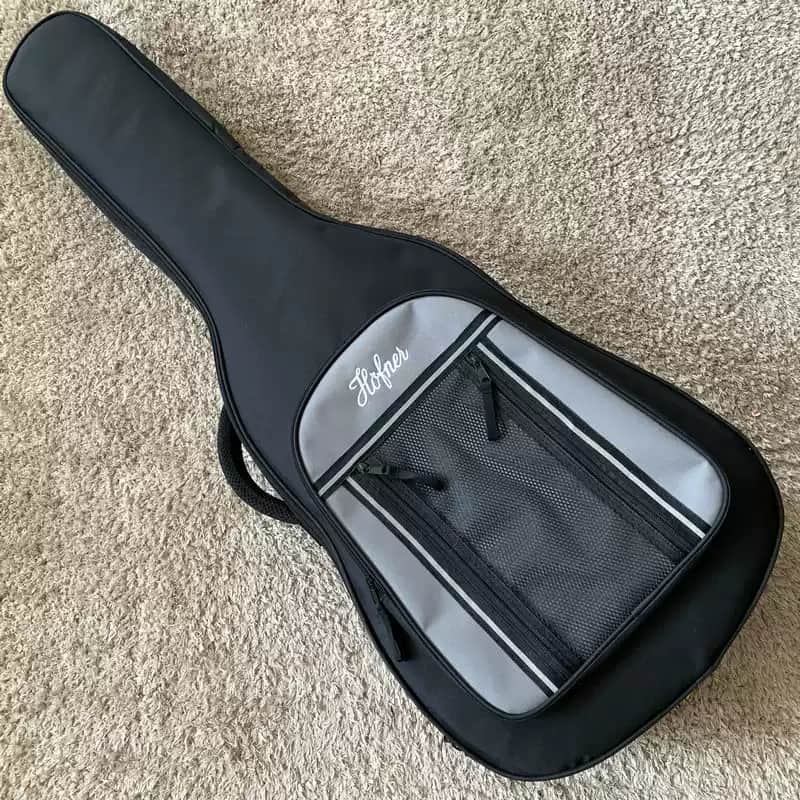 Hofner Classic Folk Acoustic Guitar Backpack Guitar Case - 39 Inches image 1